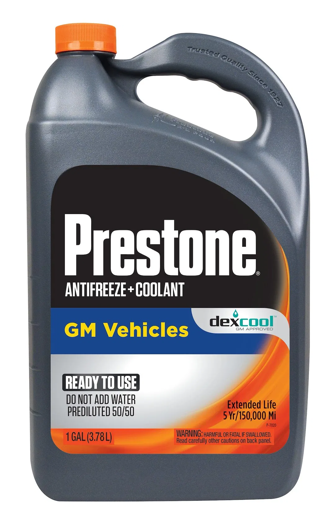 AF850/2F – PRESTONE Engine Coolant, Prediluted 50-50 Service Life Of Up To 5 Years Or 1,50,000 Miles 1 Gallon Jug Sin...